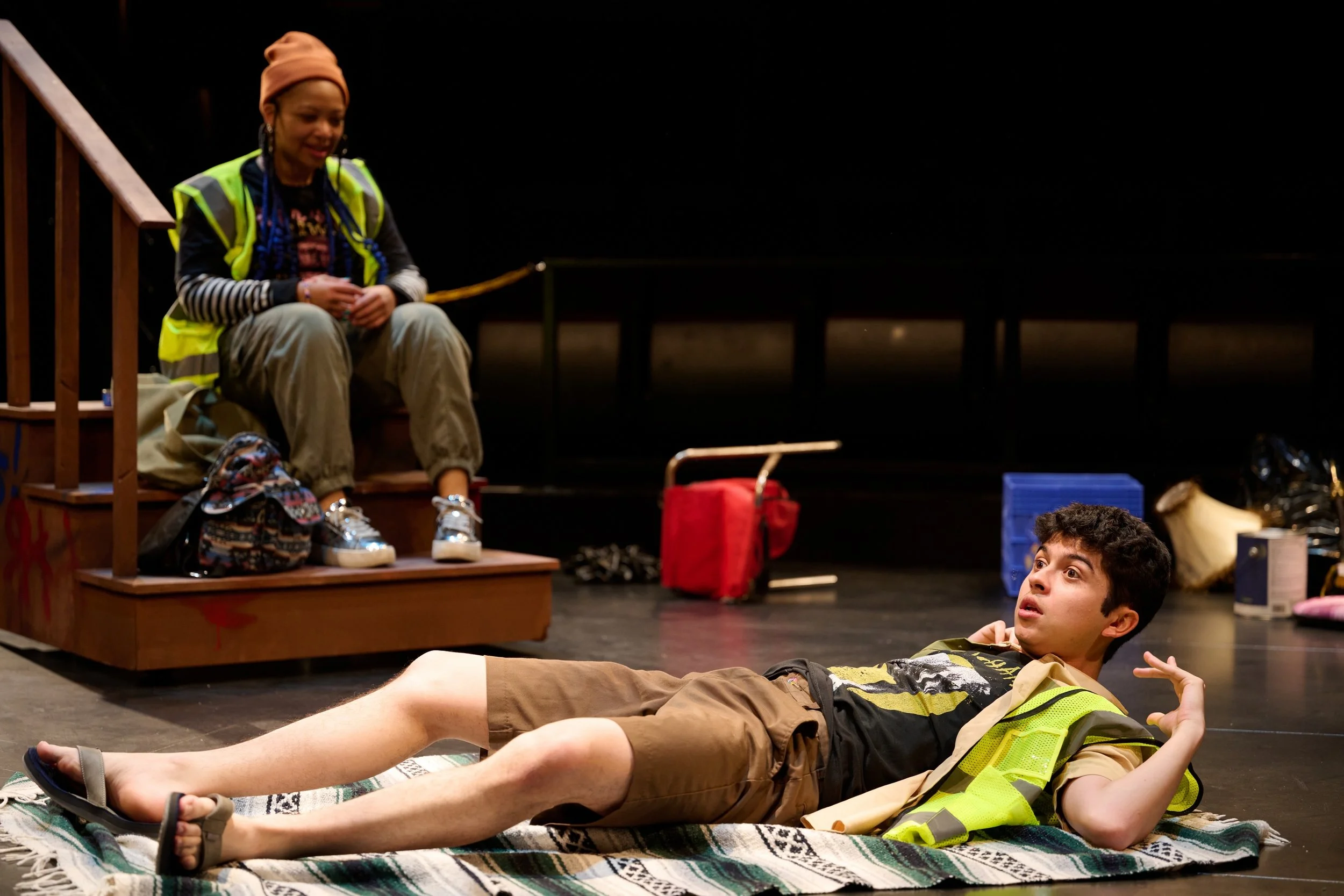 The Pros and Cons of Feeding Stray Cats | Playwrights Project, San Diego, CA | Photo: Marc Akiyama