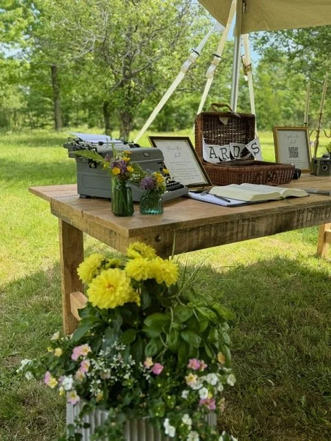 potted sprintime flower arrangement