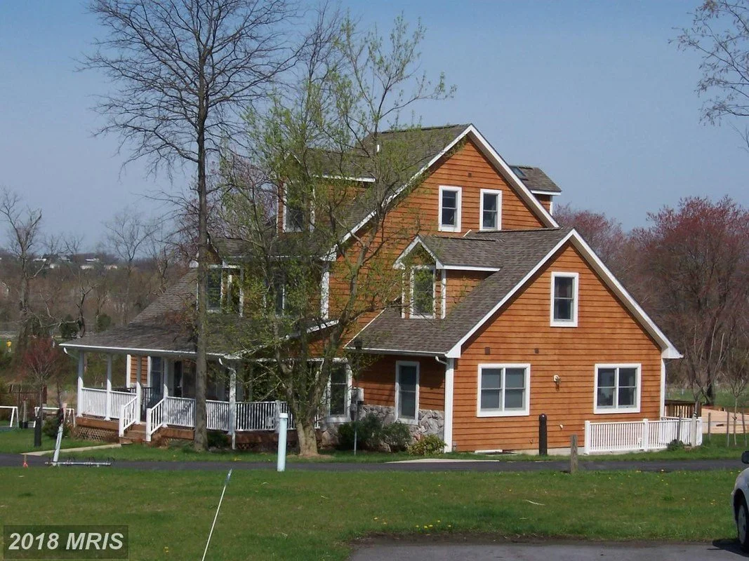 Side view of a home in the community.