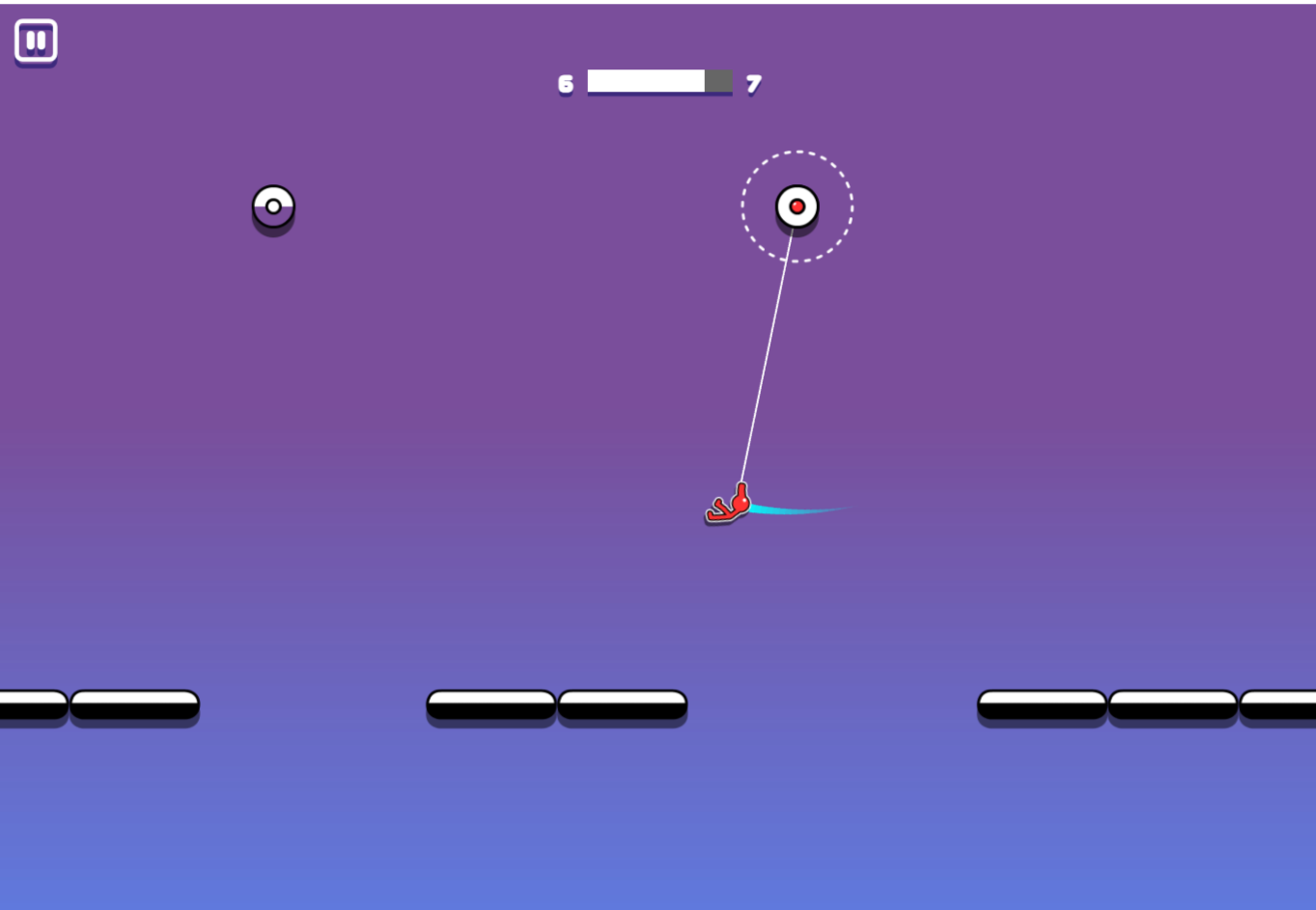 The game cover of stickman hook.