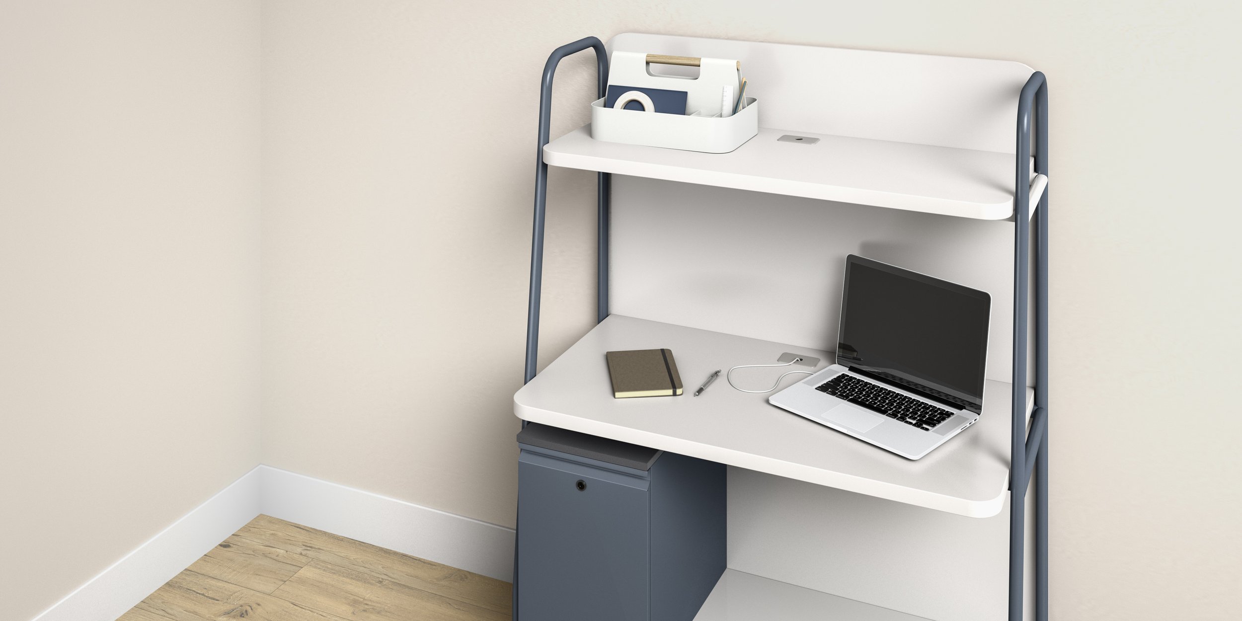 Innovation at Work - Mobile Teachers Desk with pedestal