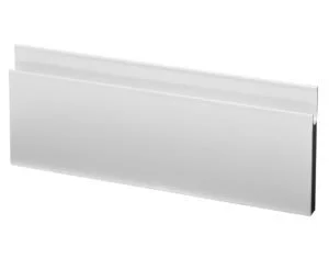 A white rectangular air vent cover with a black vent detail on the right side.