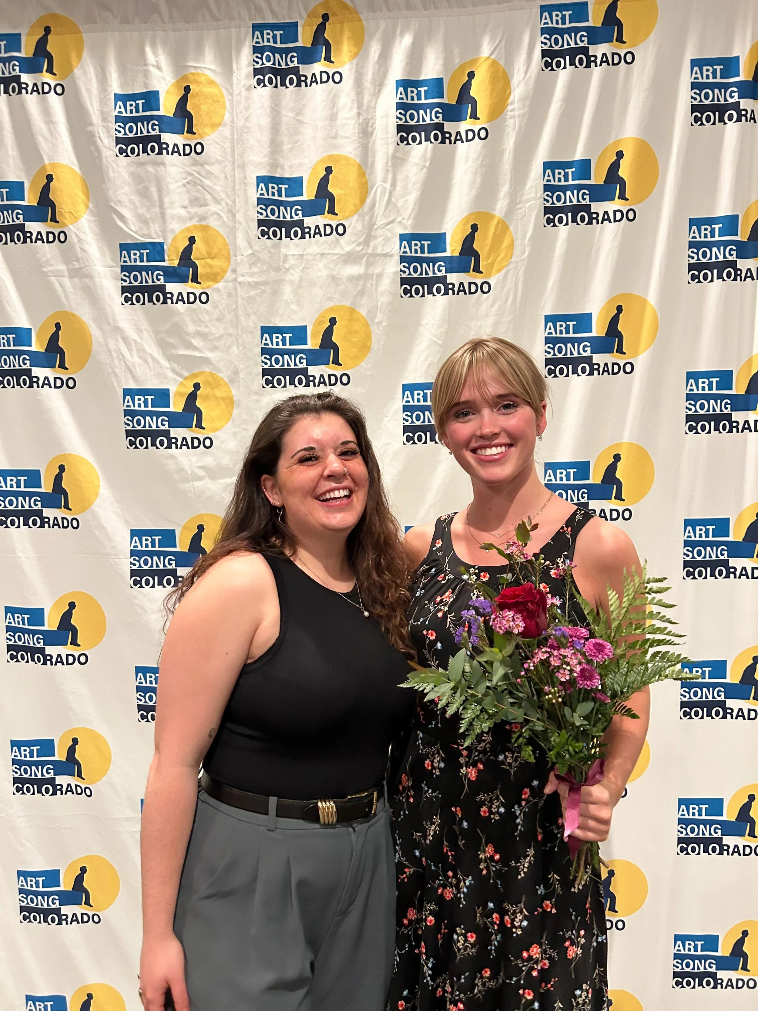 With Natalie Vieira, Winner of the Art Song Colorado Competition in 2025 and 2026