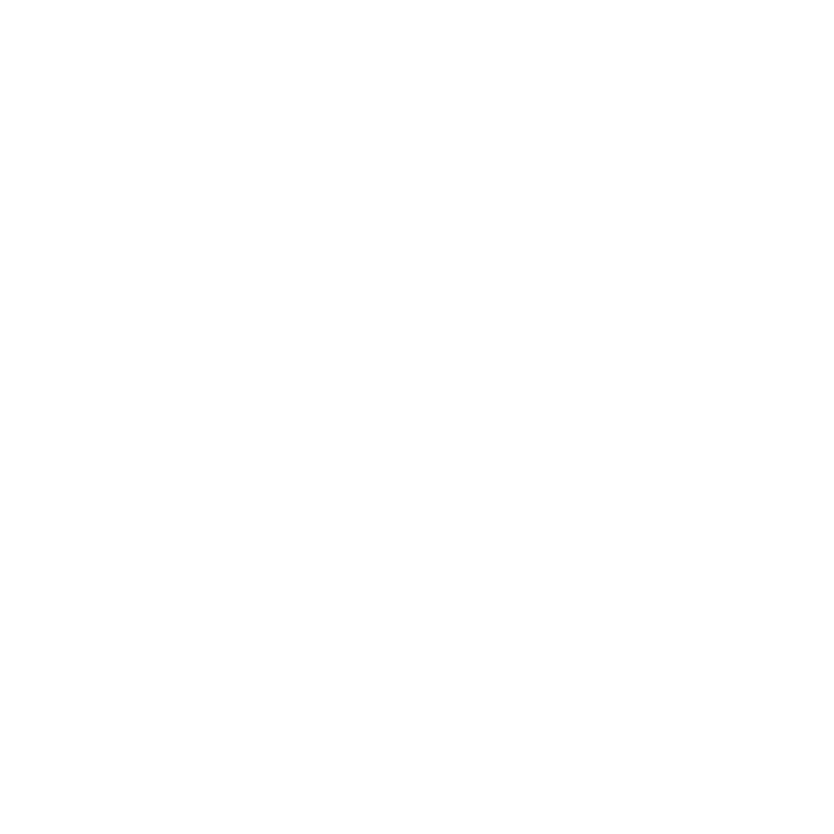 White footprints on black background.