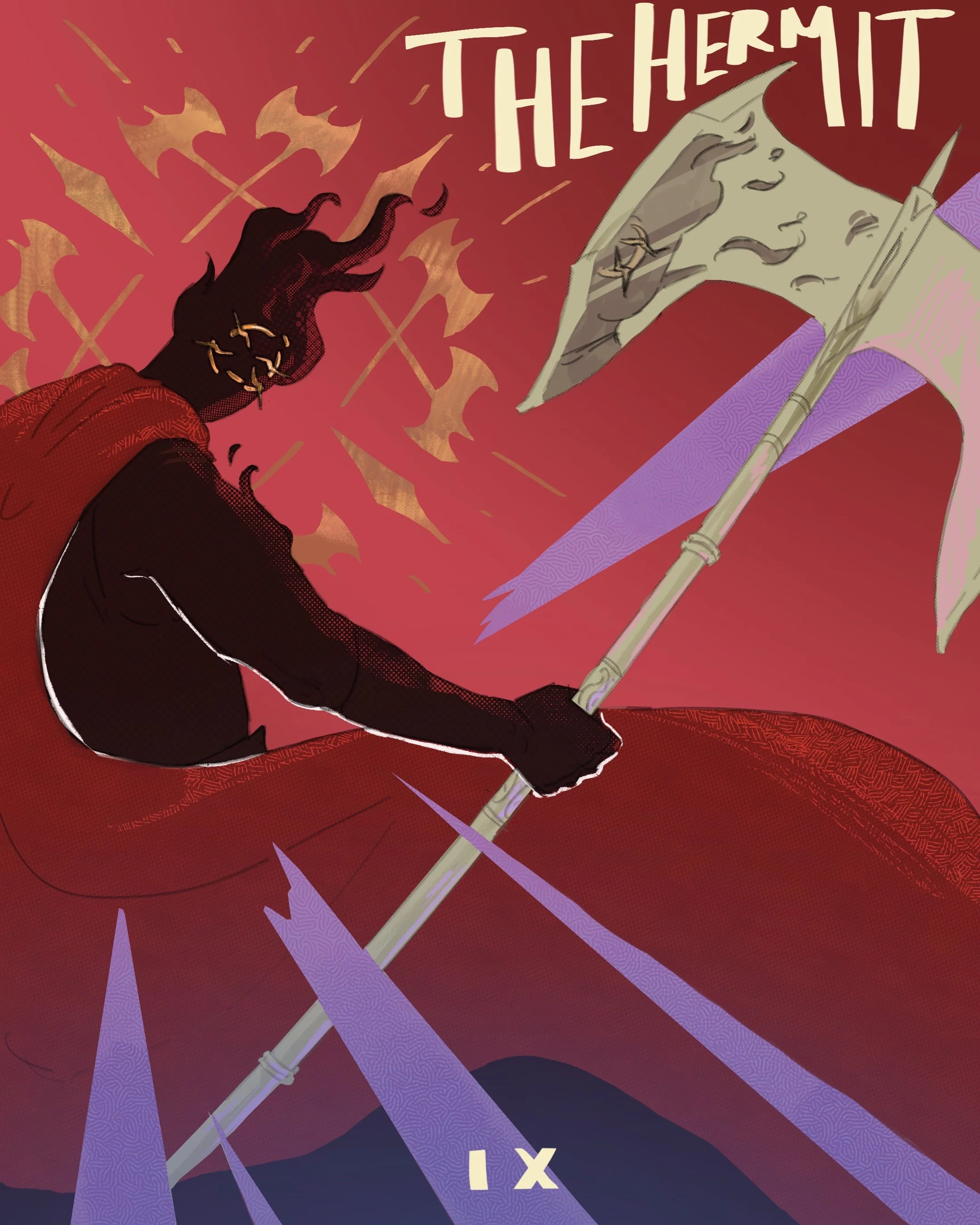 D&D Tarot - The Hermit