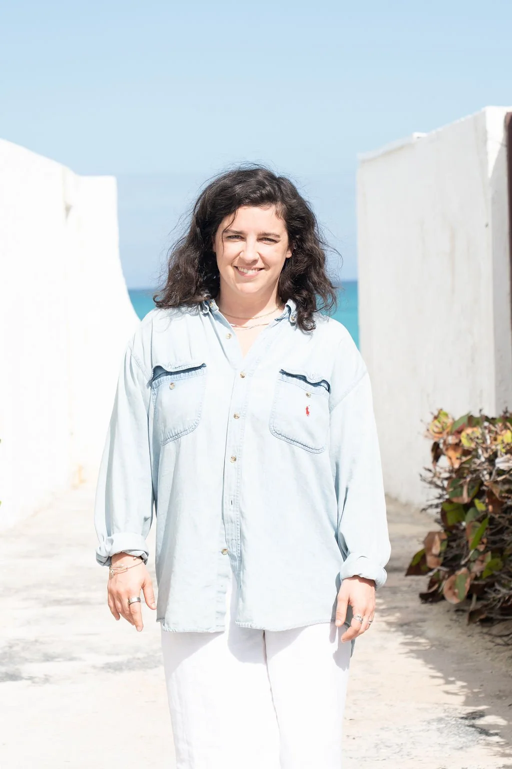 A somatic therapist by the sea.