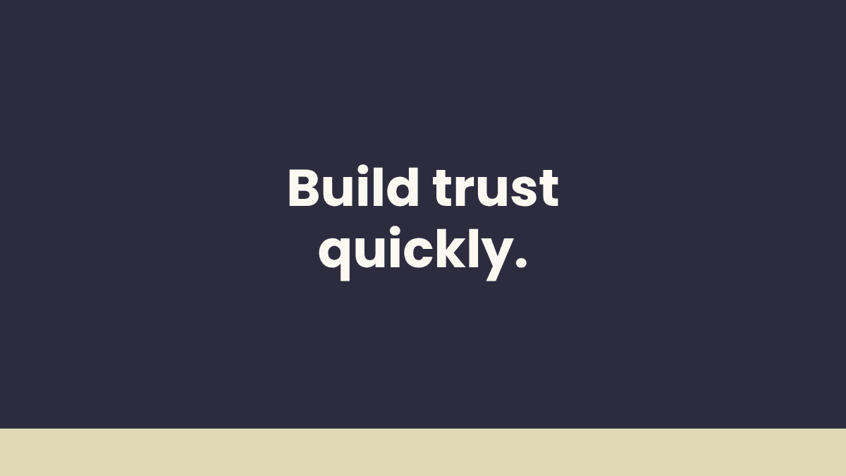 How to Build Trust Online Before Someone Ever Contacts You