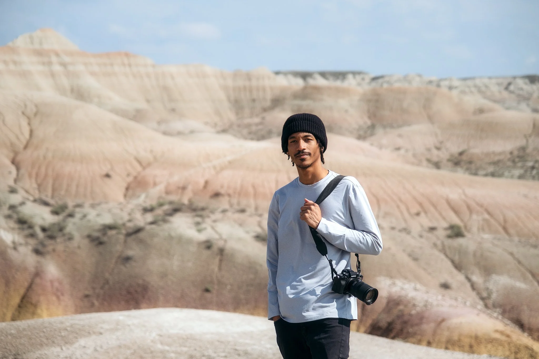 Portrait of Mathieu in the feild