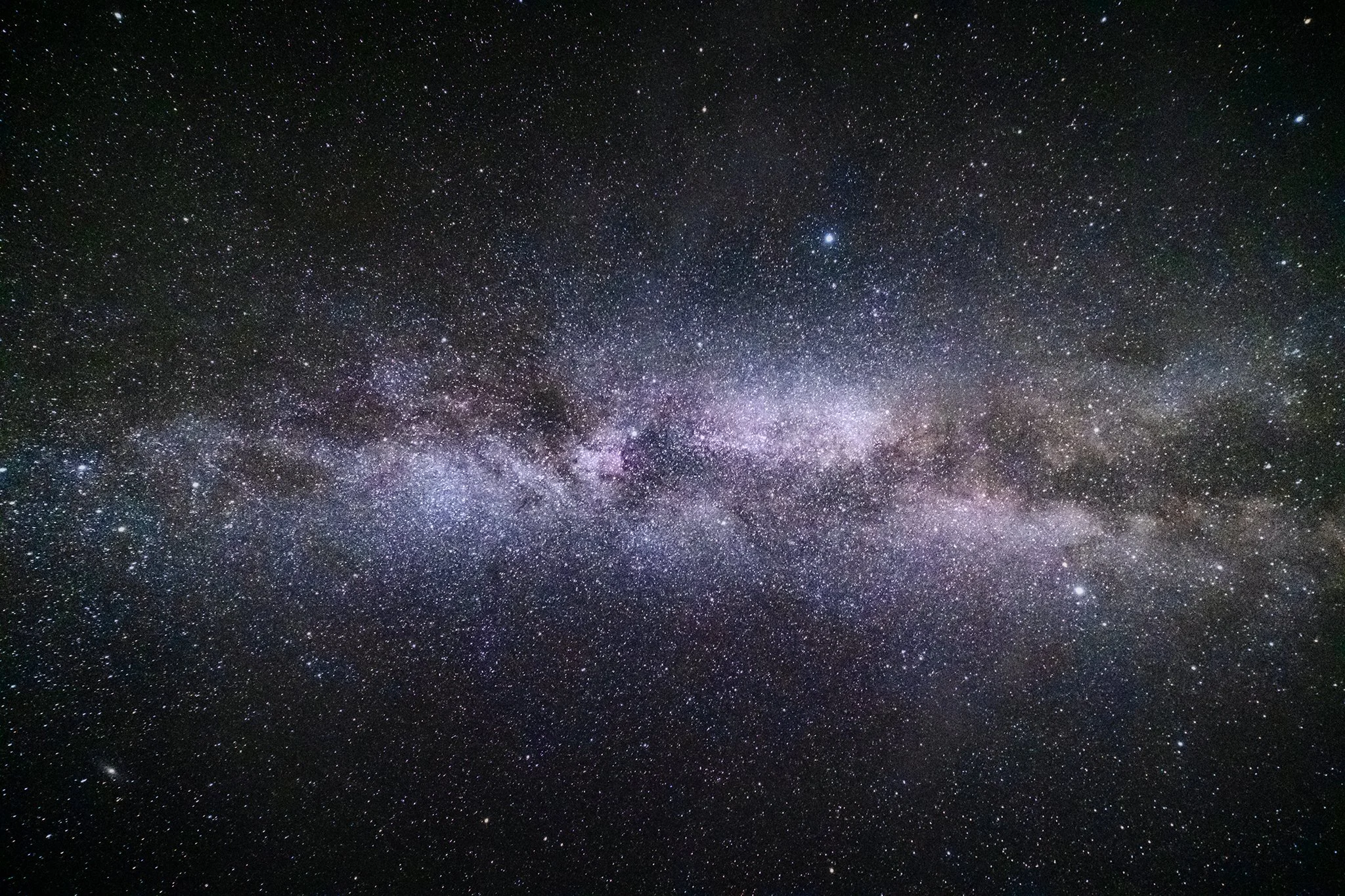 Milky Way core over the skies of Devils Tower National Monument