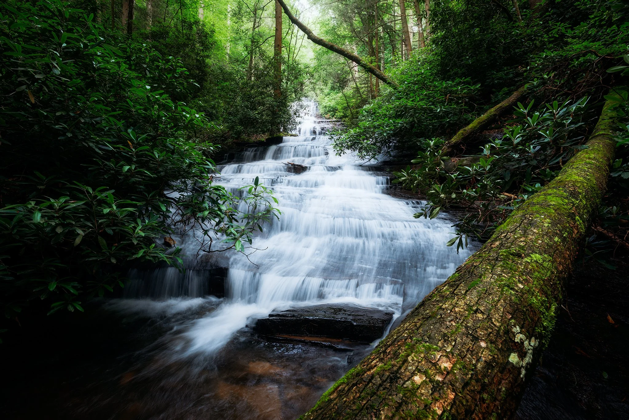Lower Minnehaha Falls in the Chattahoochee-Oconee National Forest