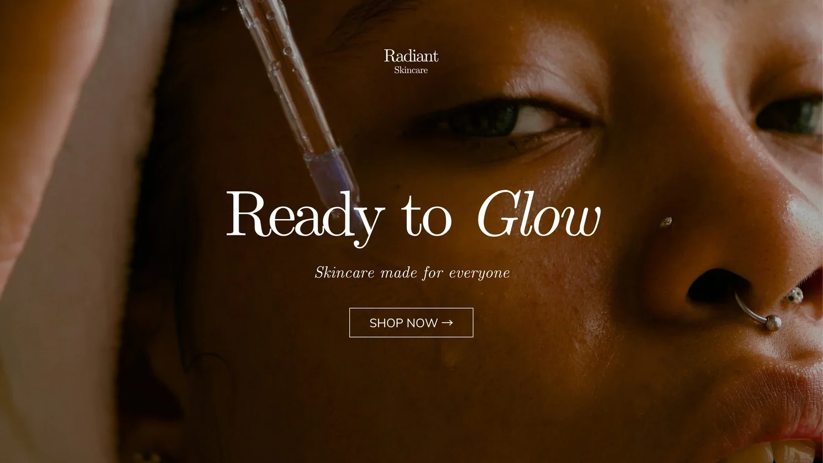 A sleek, modern Squarespace landing page designed for a client, reflecting Studio Hening's personalized, user-focused approach