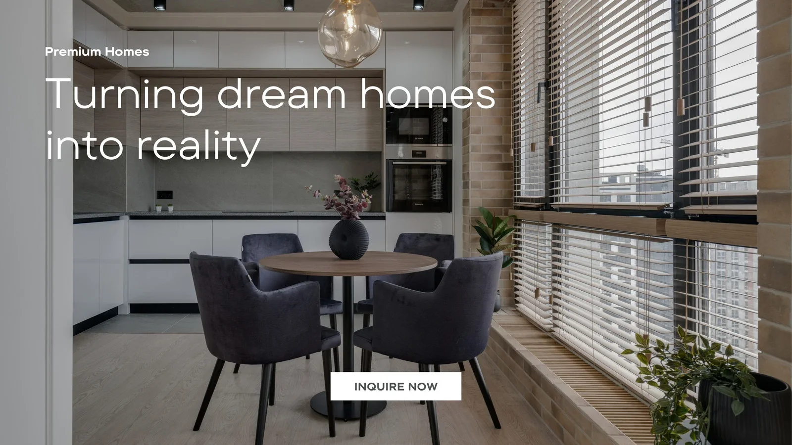 A sleek, modern Squarespace landing page designed for a client, reflecting Studio Hening's personalized, user-focused approach