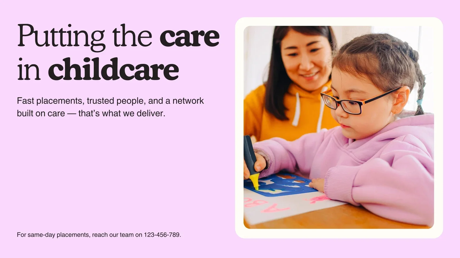 A sleek, modern Squarespace landing page designed for a client, reflecting Studio Hening's personalized, user-focused approach