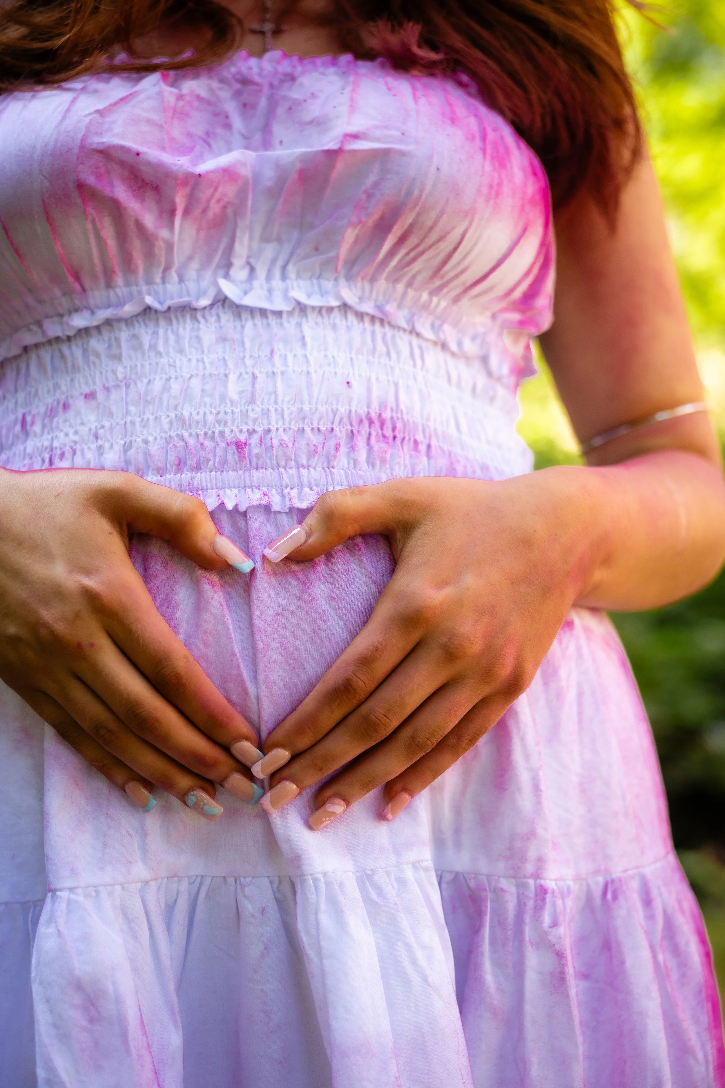 A Beautiful Forest Gender Reveal for Chloe | A Heartfelt Scotland Photography Story