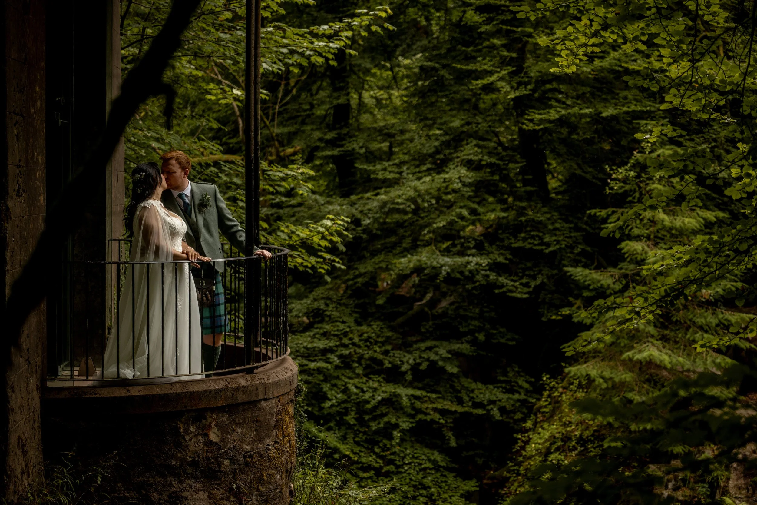 Kimberley & Ross’s Beautiful Intimate Wedding at The Hermitage, Perthshire