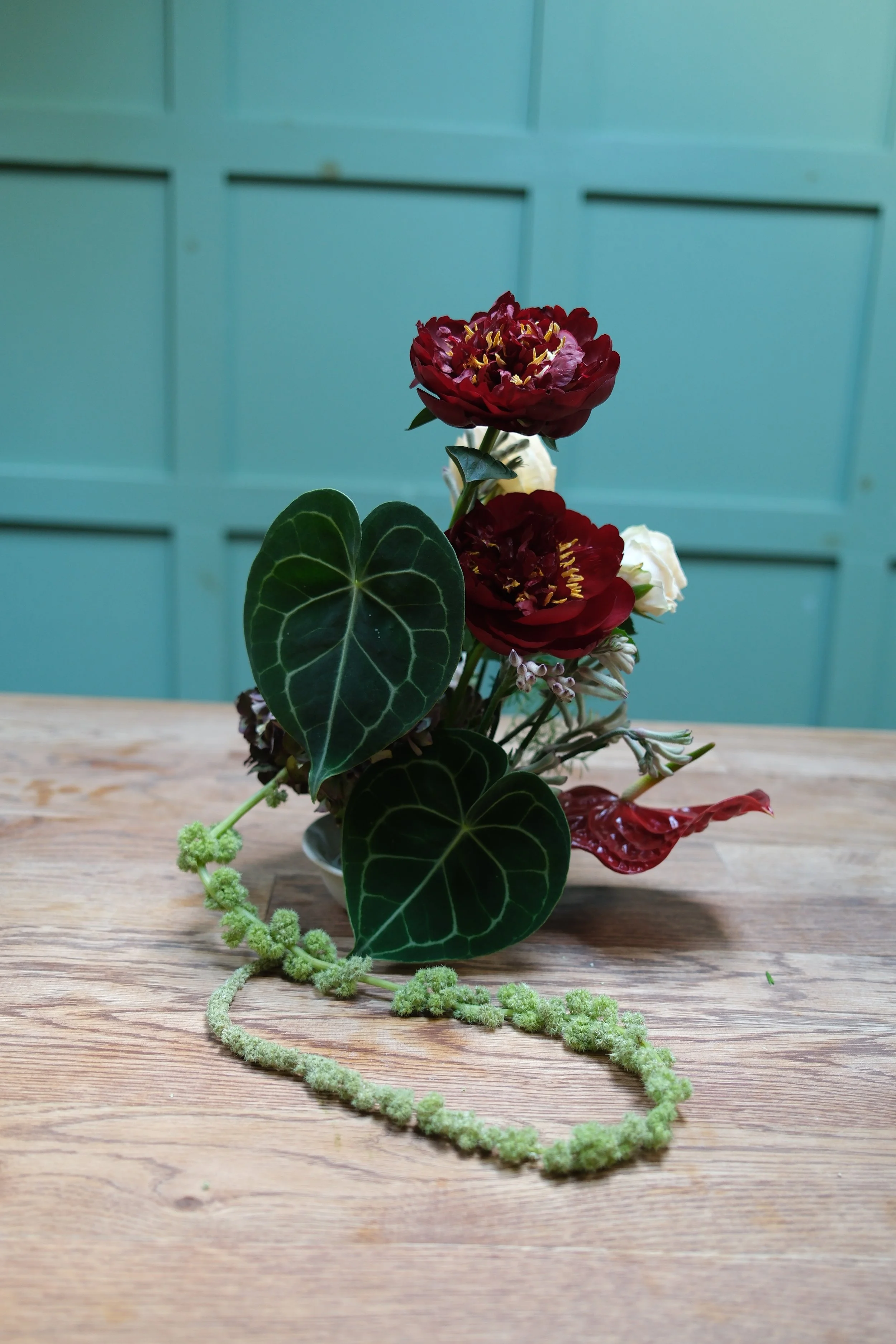 Floral Frog Arrangement