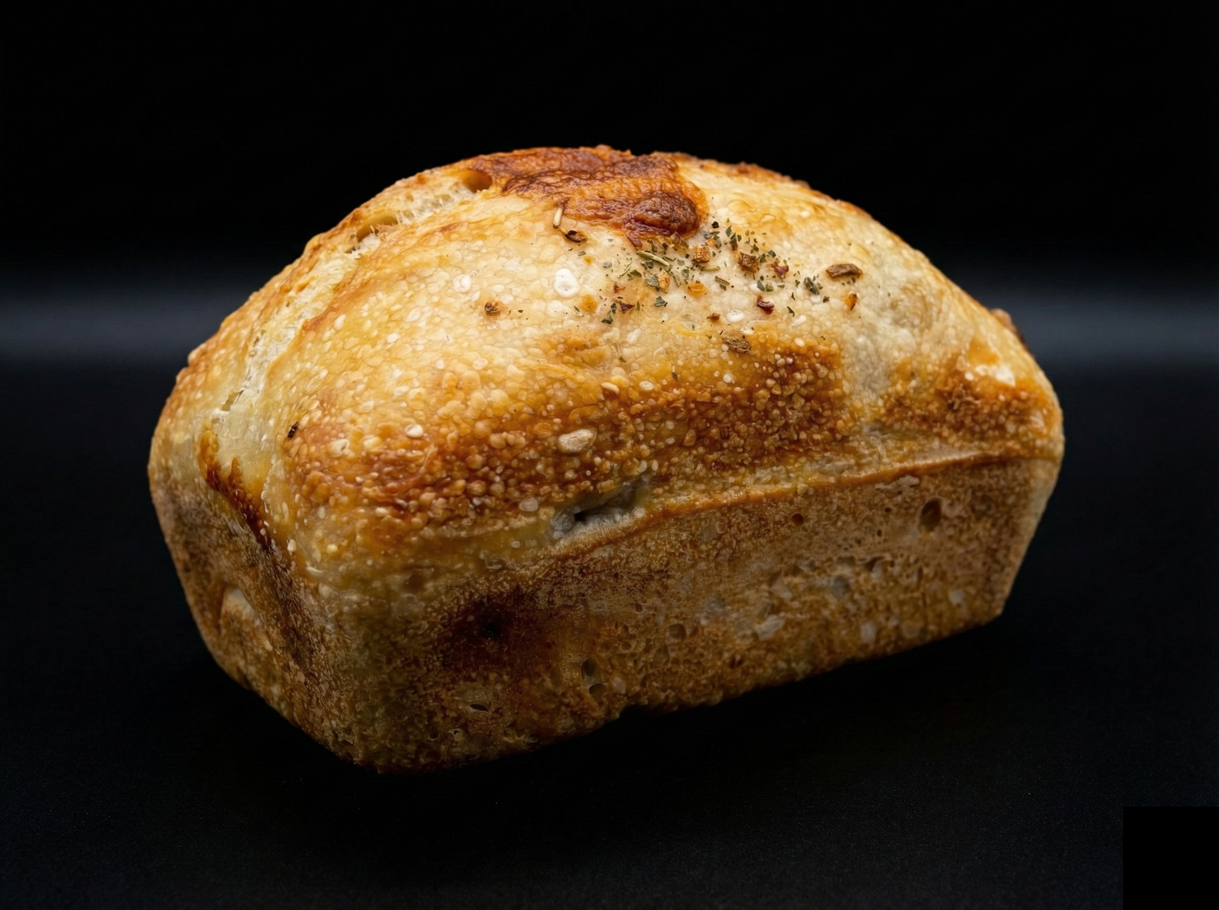 Italian soffritto and mozzarella sourdough