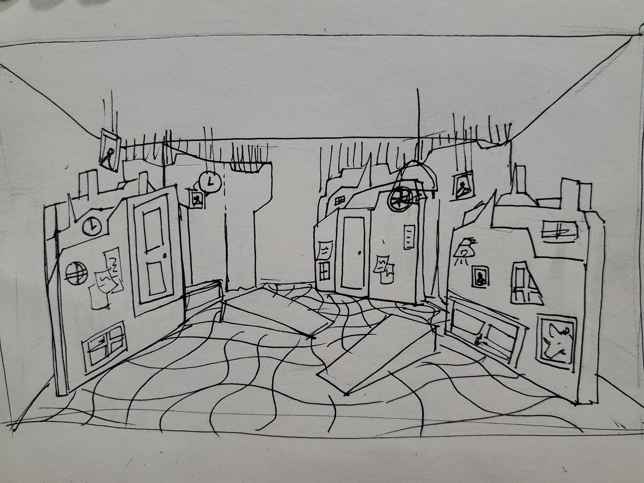 Early concept sketch