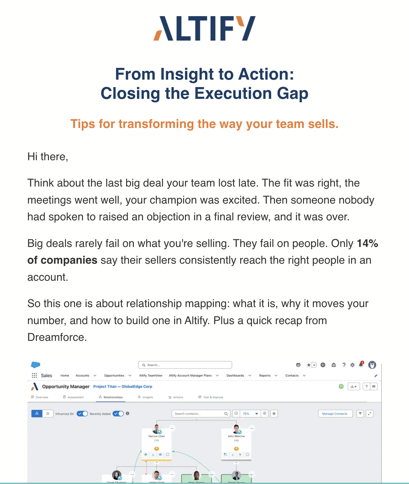 September 2026 Altify Customer Newsletter