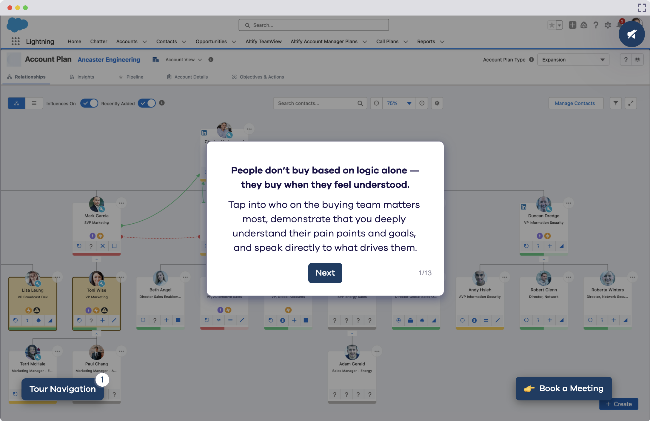 Altify Insights Tour