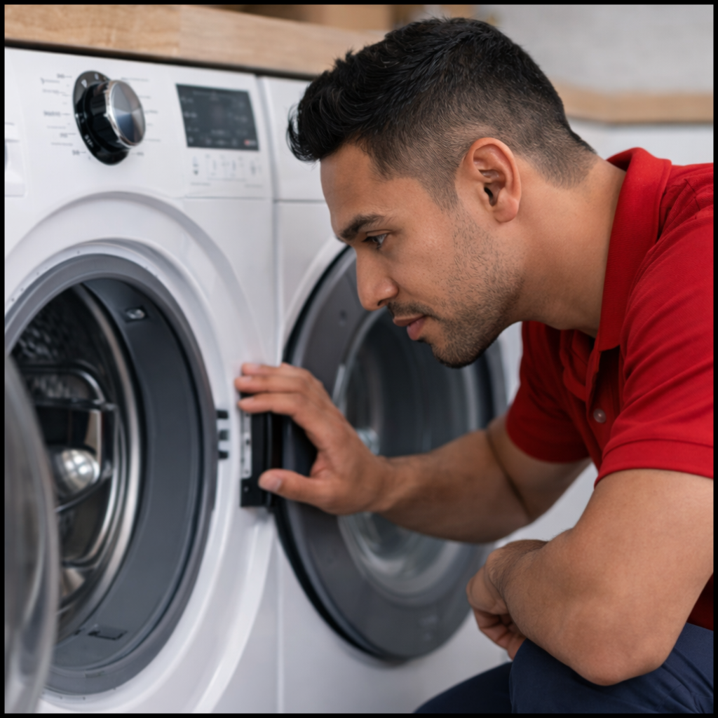 Residential washing and dryer machine repair services in Metro Detroit Michigan