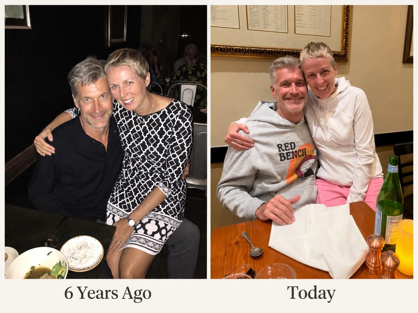 25 years. A little greyer, a little wiser. Lots of love, lots of work, lots of communication &mdash; and still growing together. ❤️