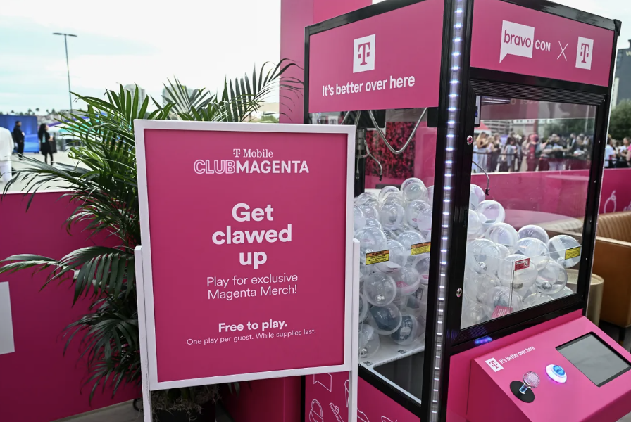 Custom Wrapped Claw Machine