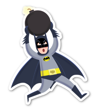 Bat-sticker