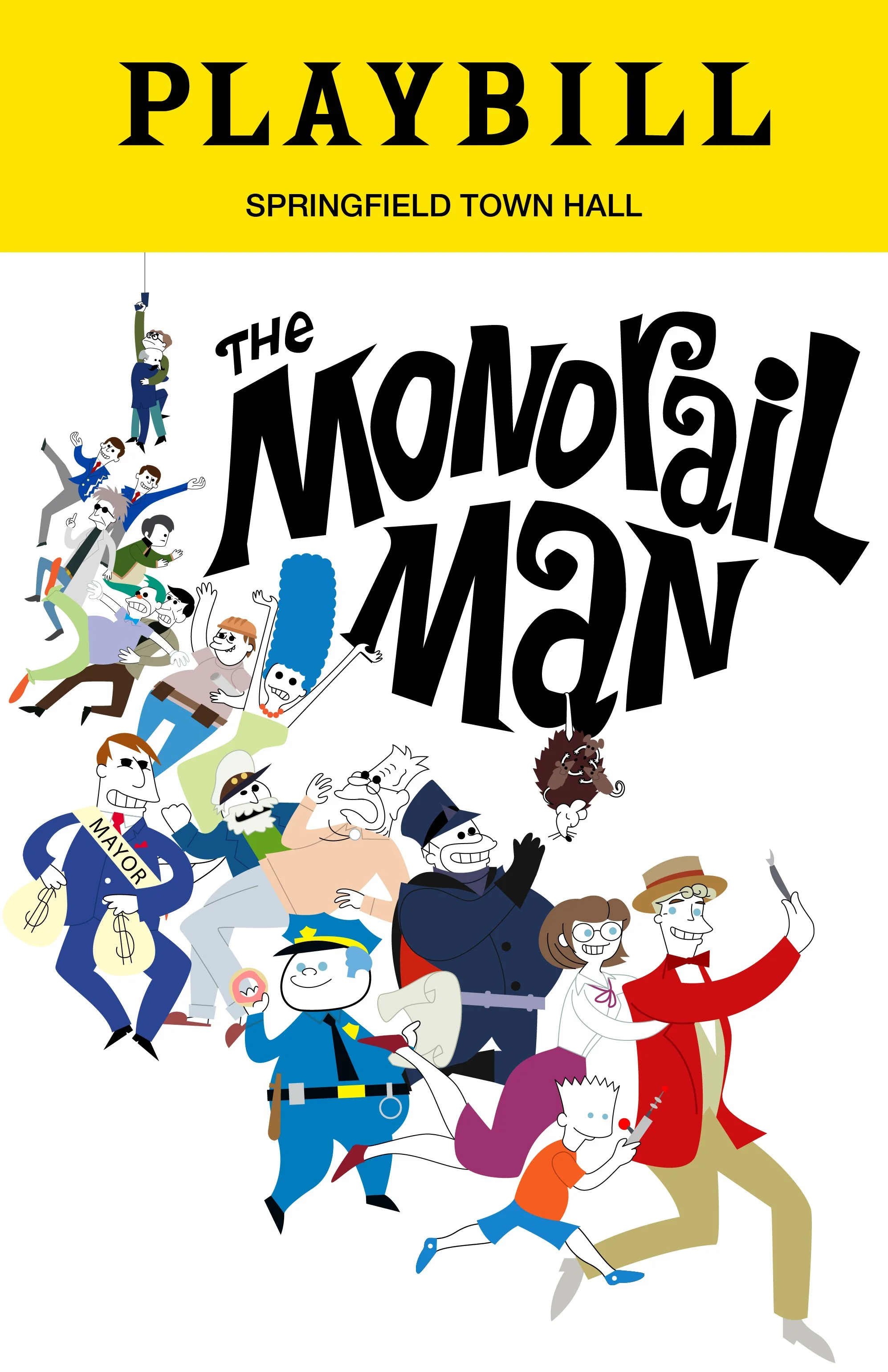 The Monorail Man Playbill