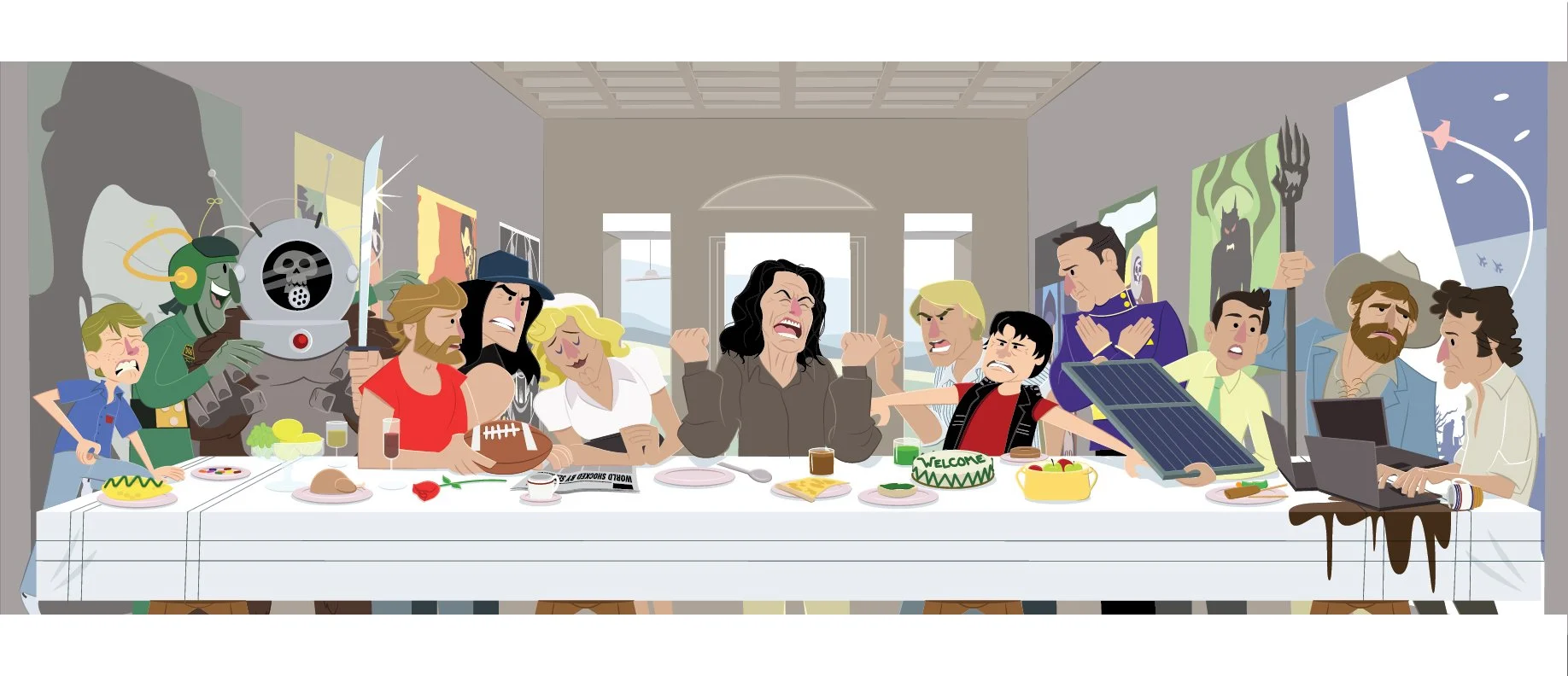 The Cult Classic Last Supper.