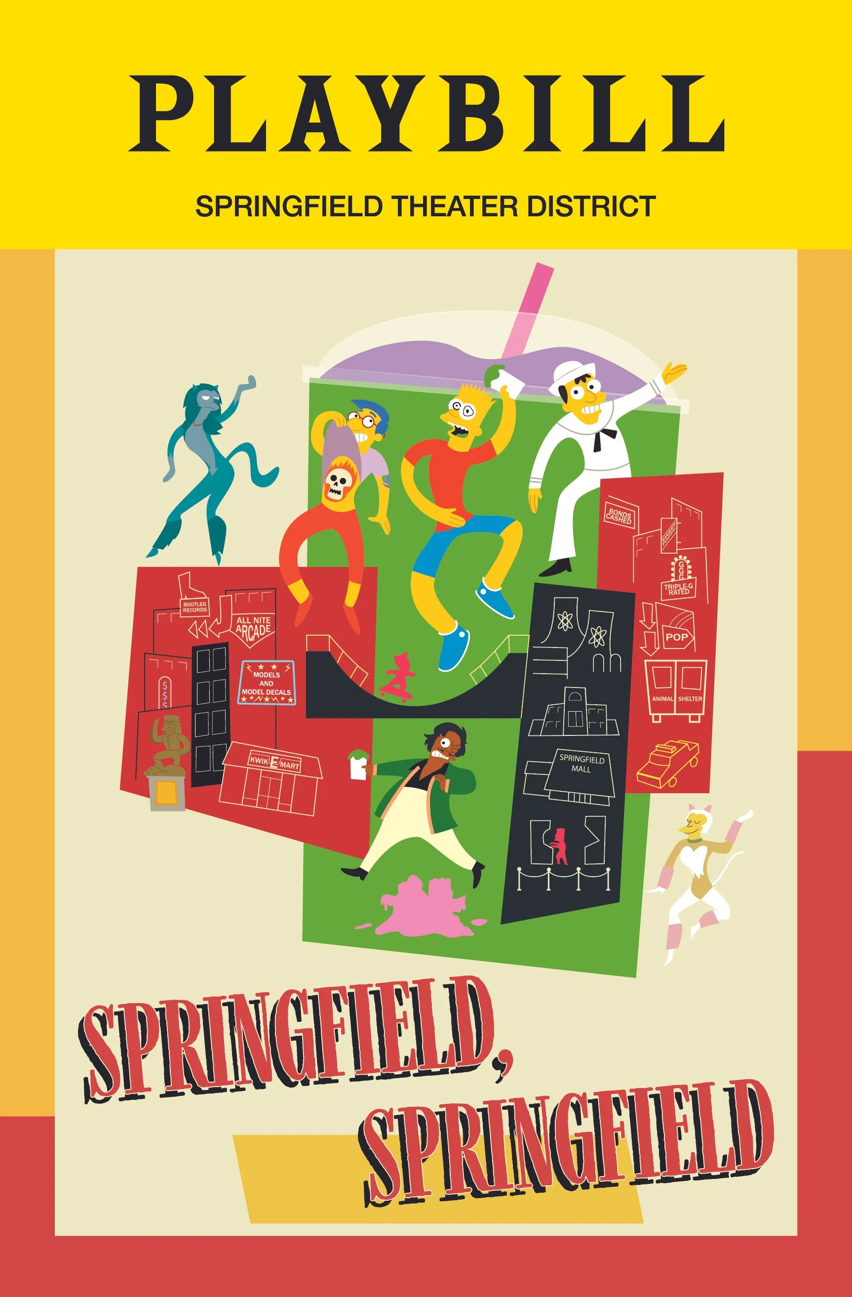 Springfield Springfield Playbill