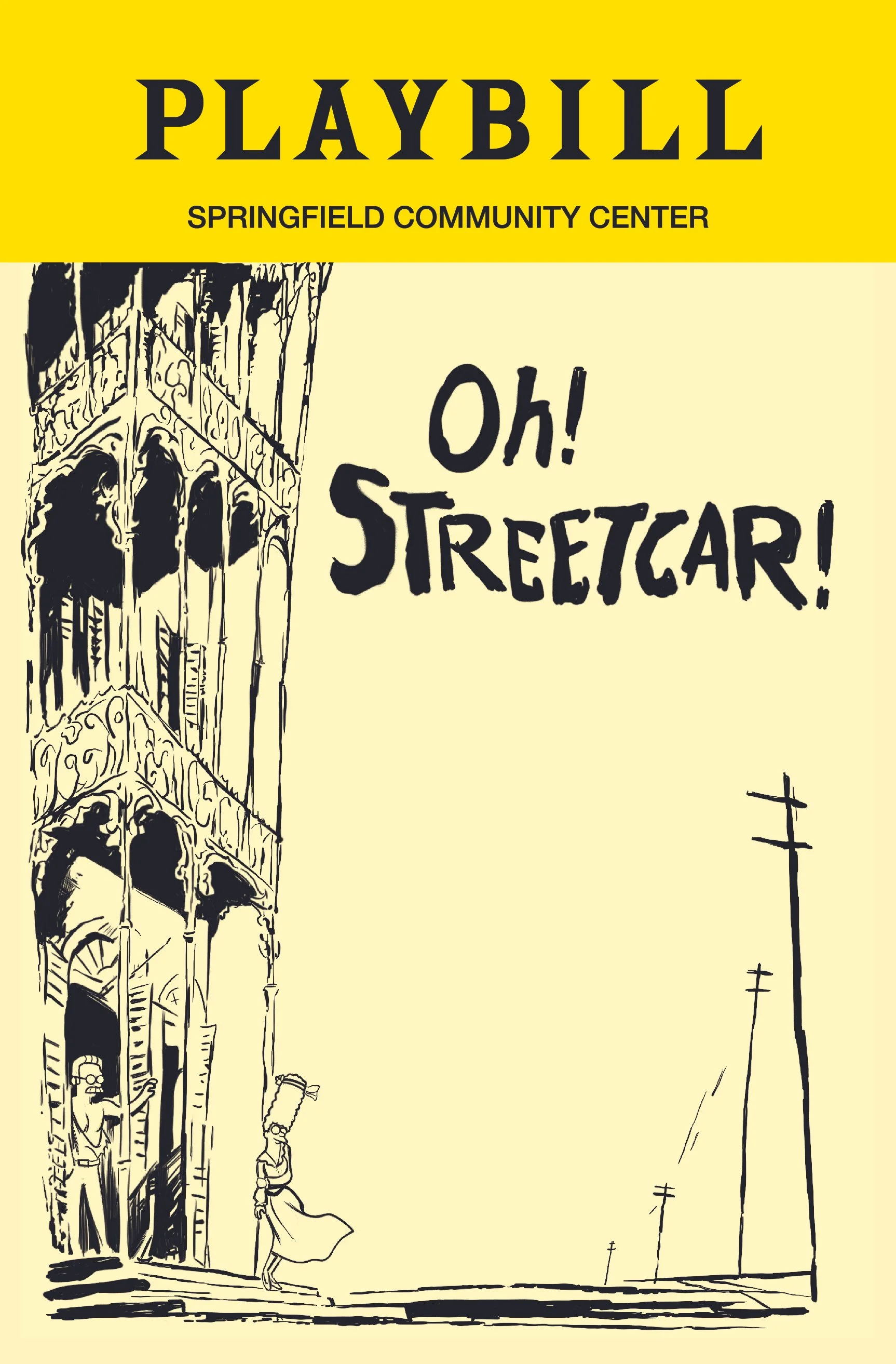 Oh! Streetcar! Playbill