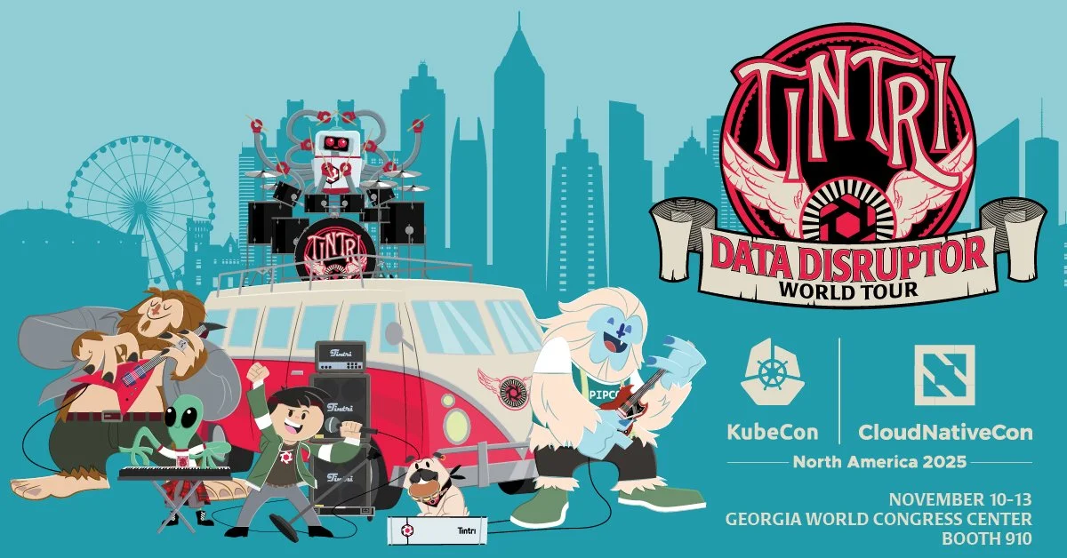 Social media post for the Tintri Data Disruptor World Tour.