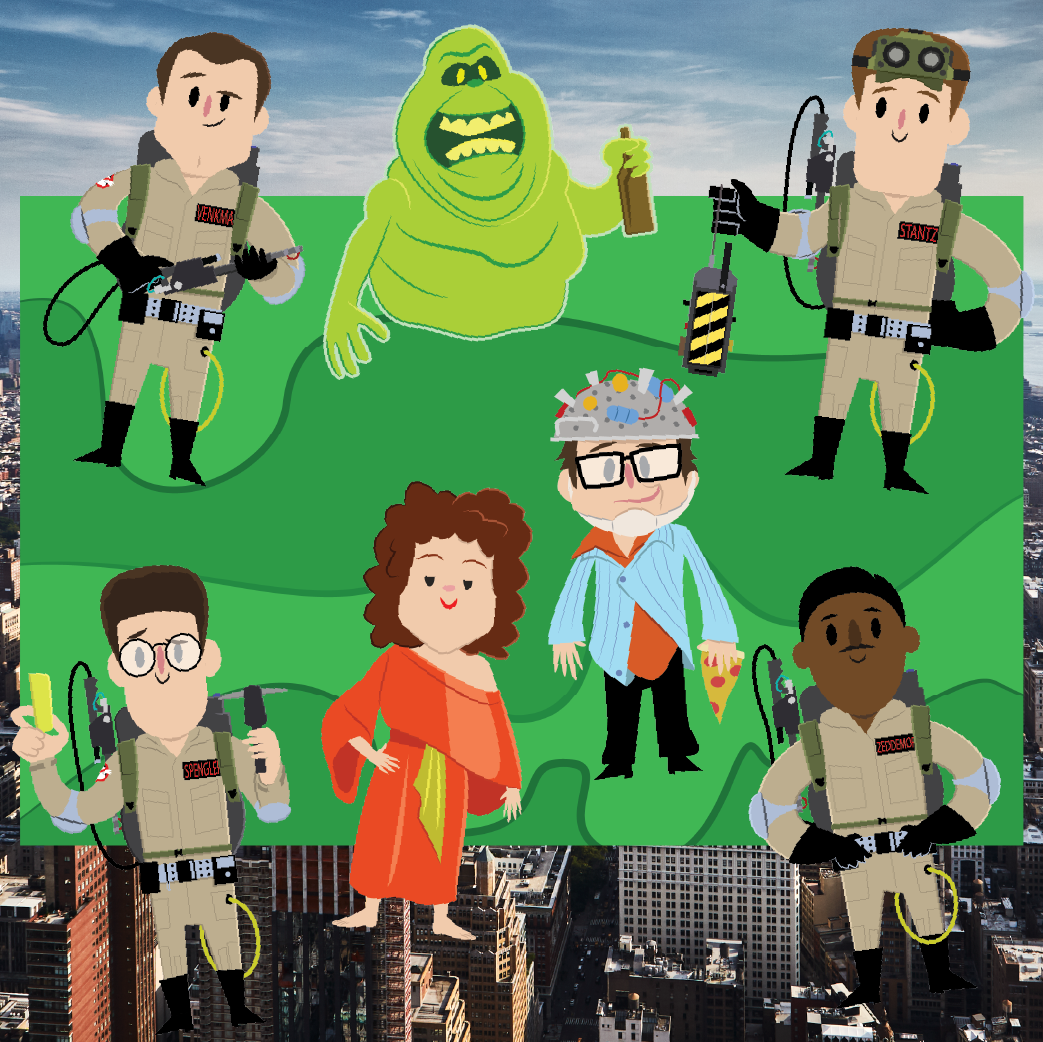 Ghostbusters Sticker Sheet