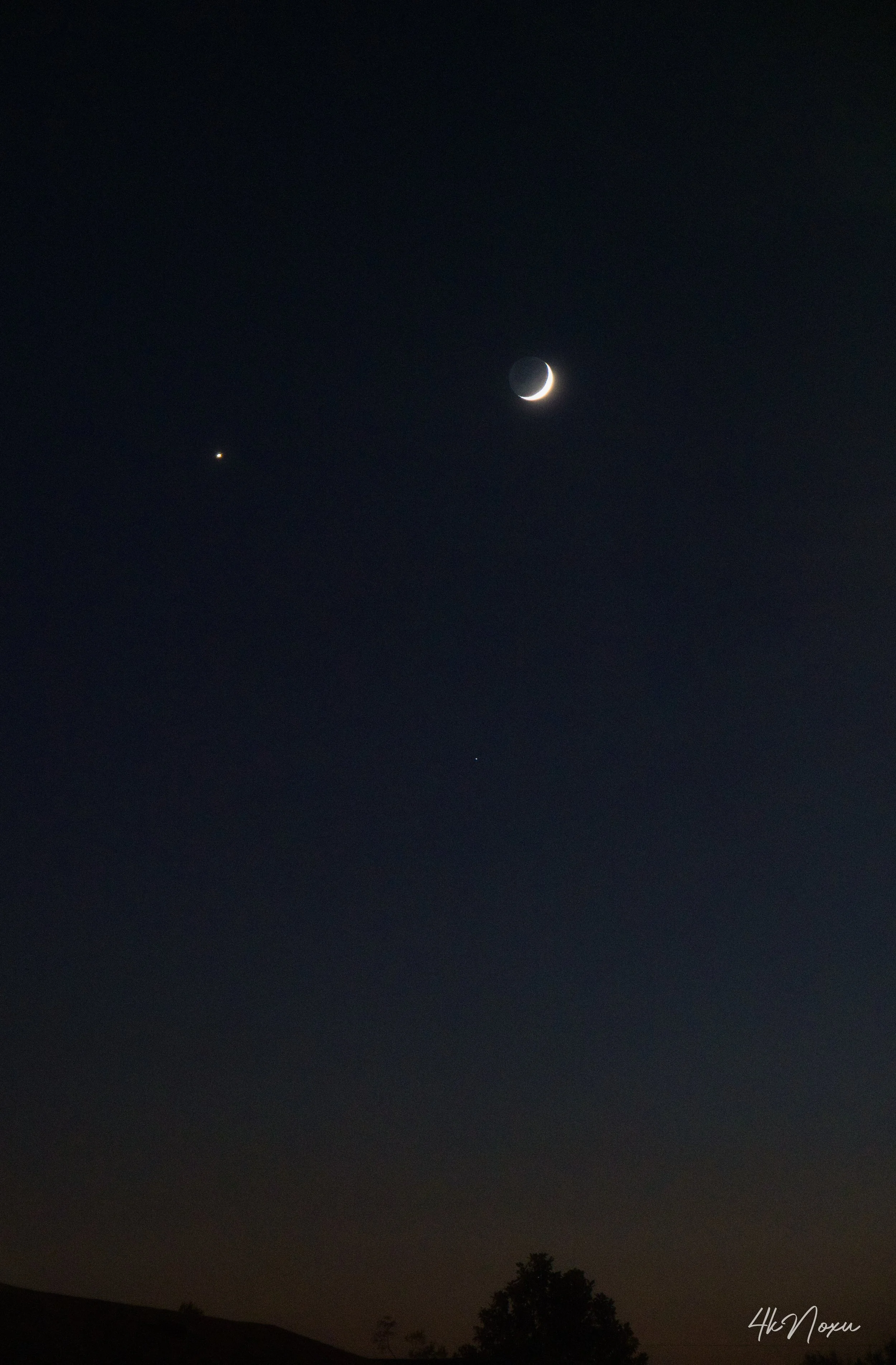 Moon & Venus