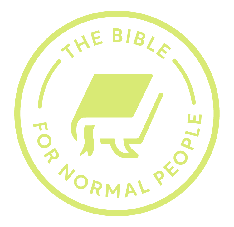 Bible for Normal People Circular logo