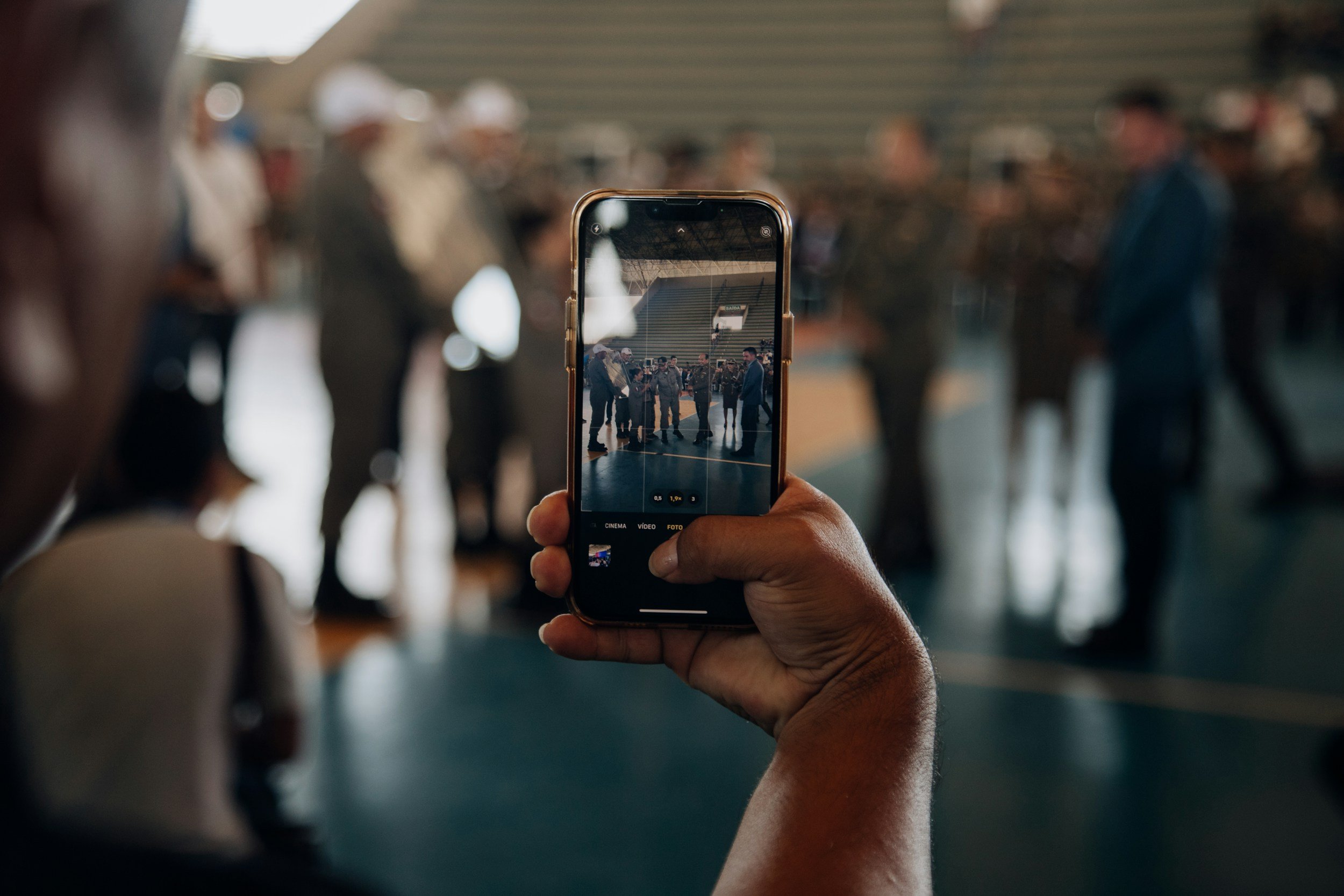 be where your feet are