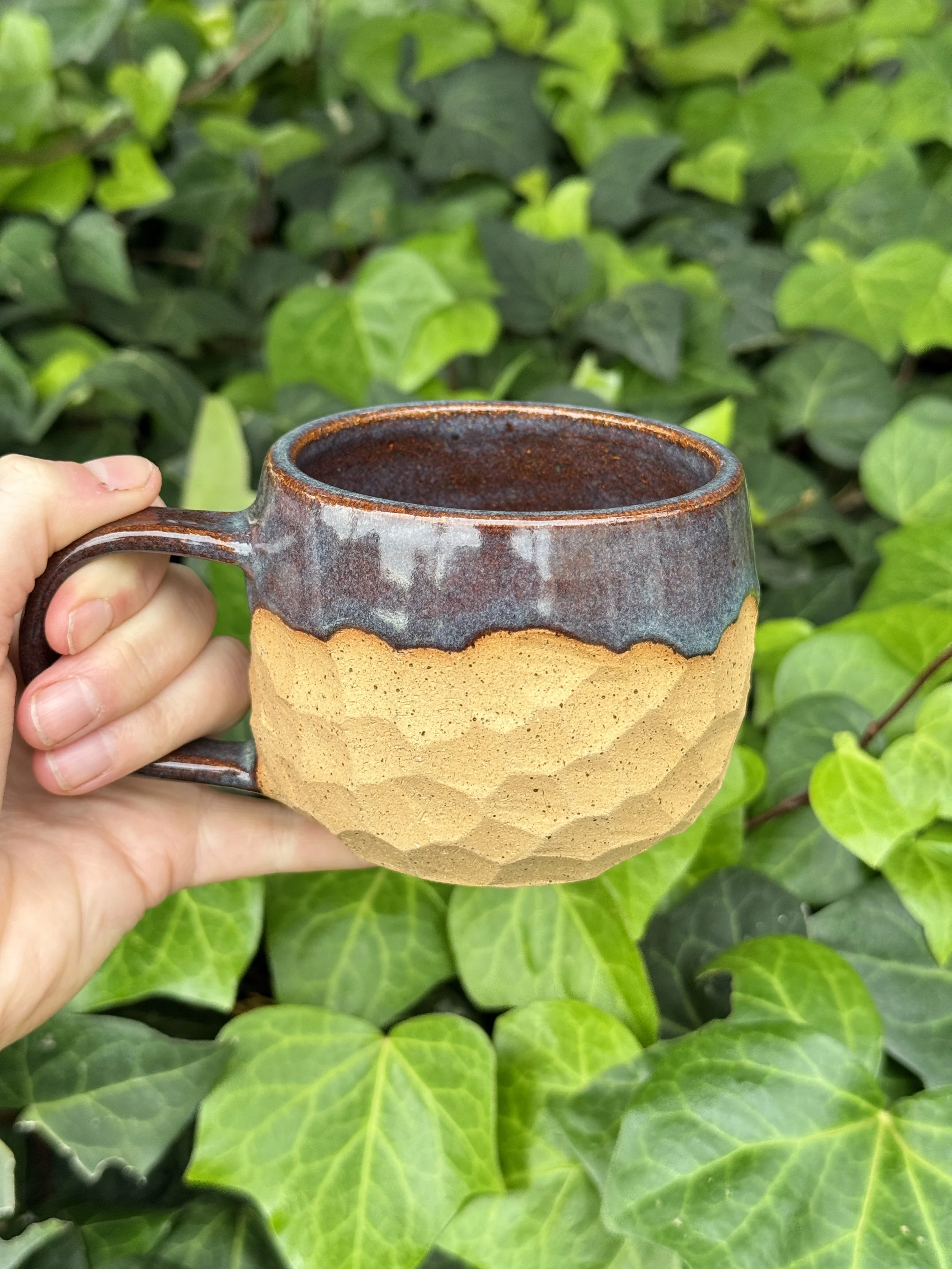 Faceted Galaxy Mug