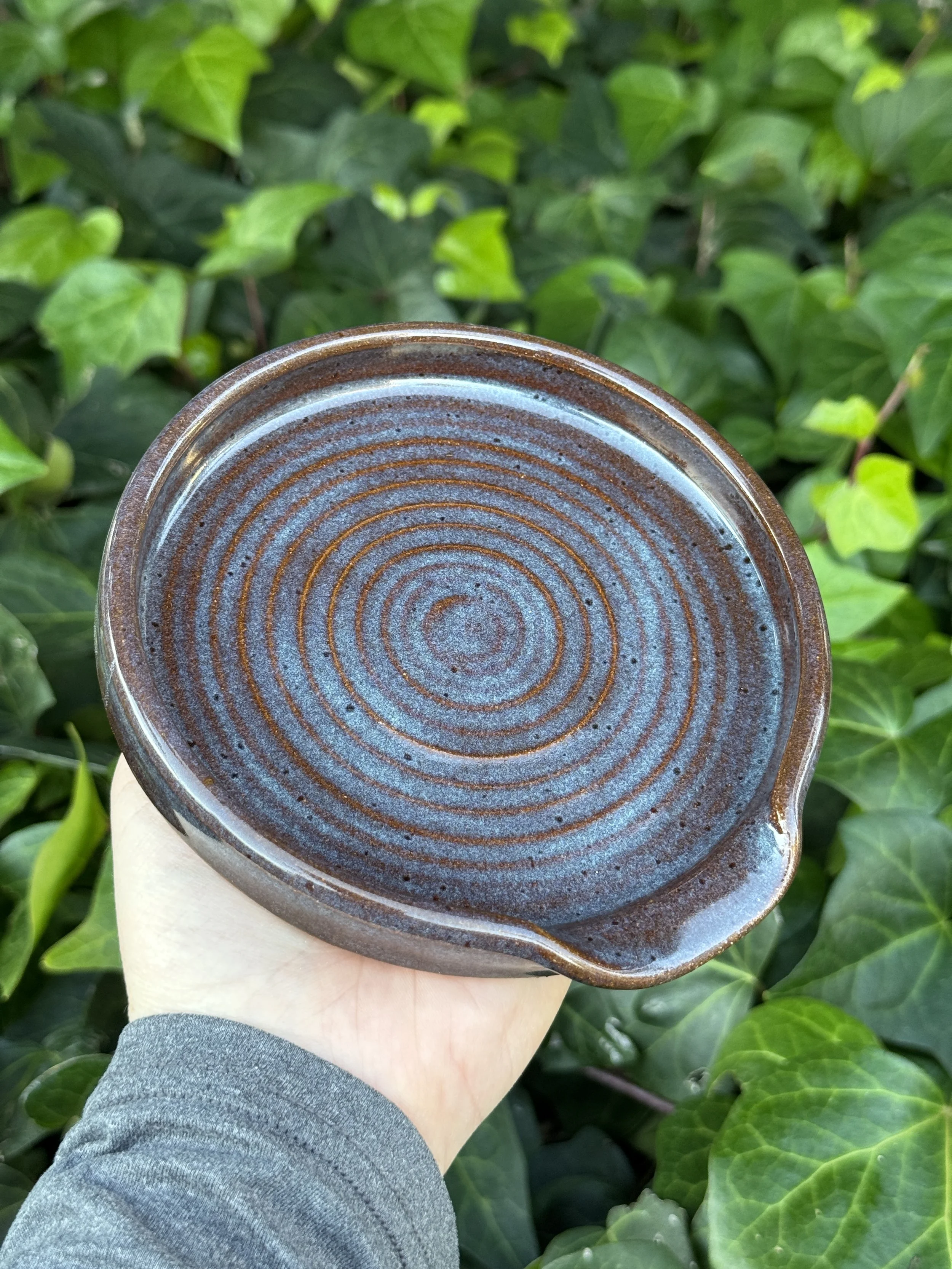 Galaxy Blue Swirl Spoon Rest