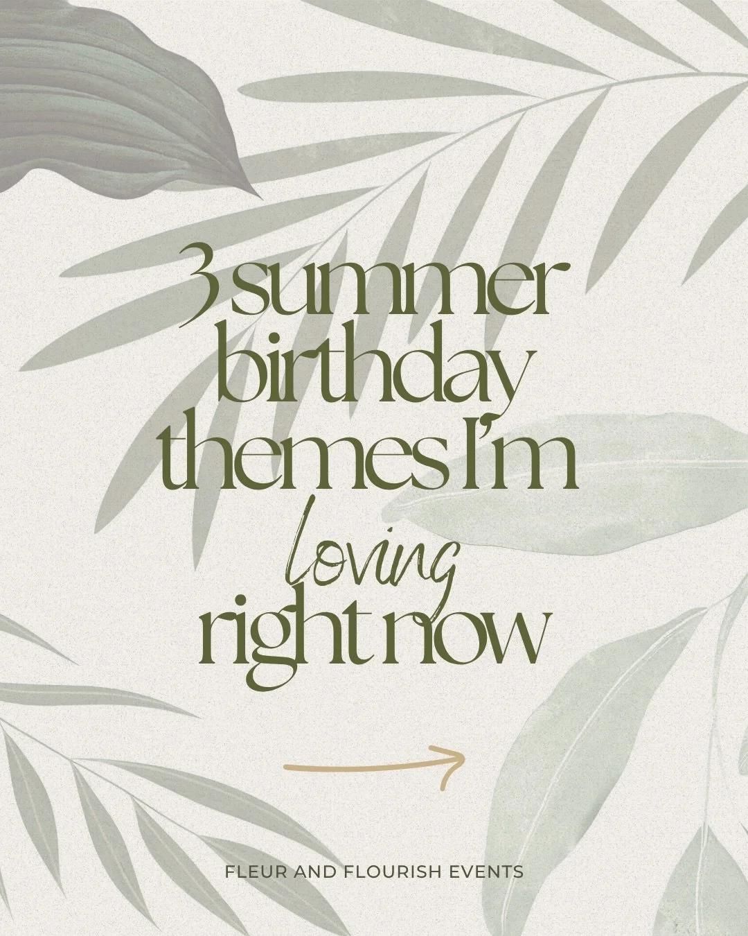 A little summer birthday inspiration ✨

When designing an event, I always think beyond decor and focus on atmosphere &mdash; how the space feels, how guests experience it, and the details that make it memorable.

Lately, I&rsquo;m loving:
🍋 Mediterr