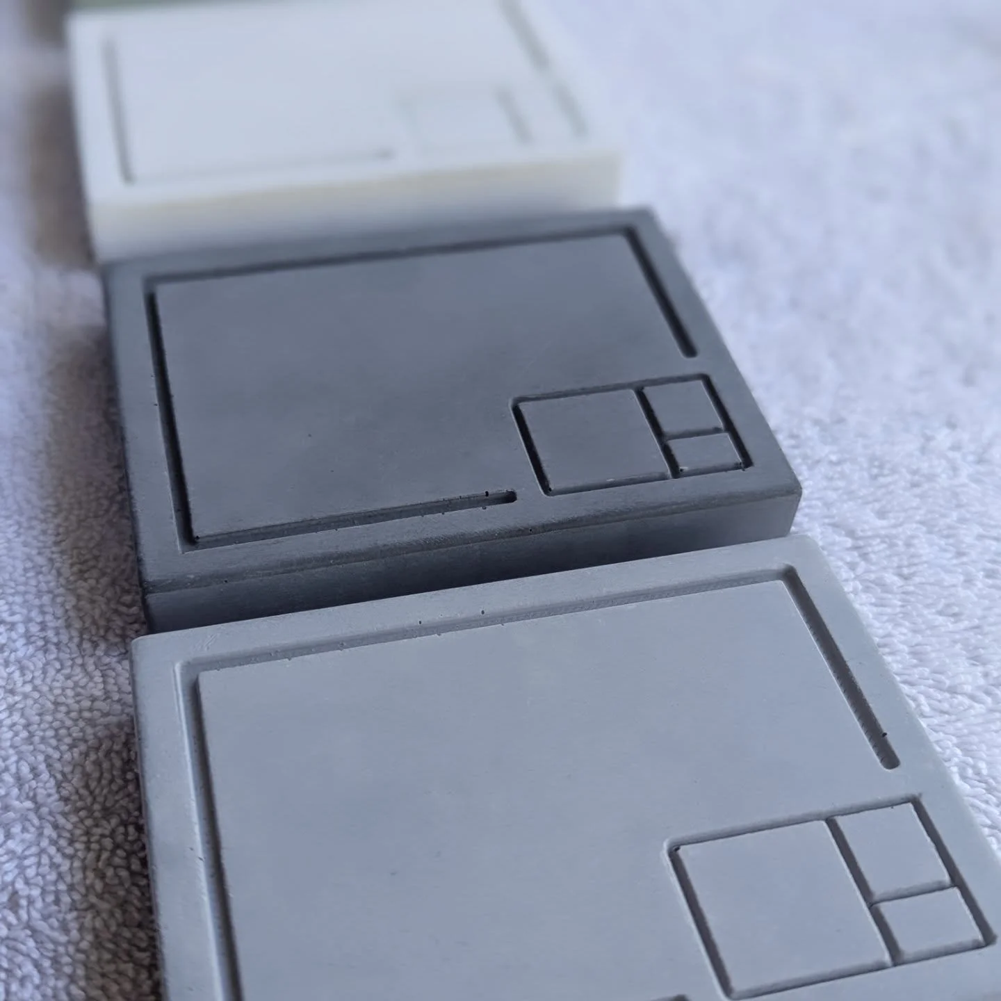 Exciting day. Just shipped out a set of our current stock color samples to an architect. She is looking to use our Opera Tray Set in staging/marketing photos of one of their latest builds. Absolutely thrilled. 

We plan to expand our stock color offe