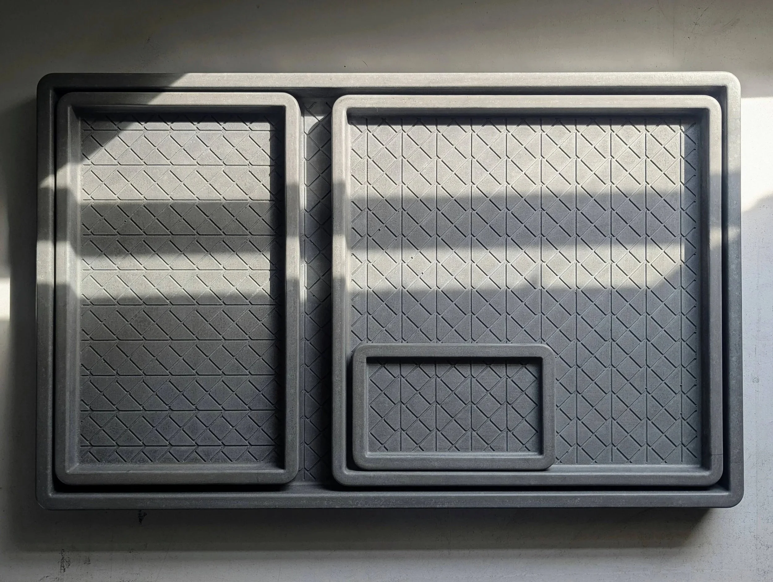 THE OPERA SET  | Architectural Trays |  4 Piece SET