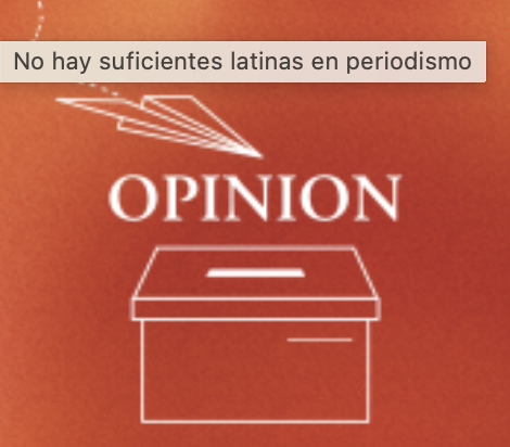 No hay suficientes latinas en periodismo