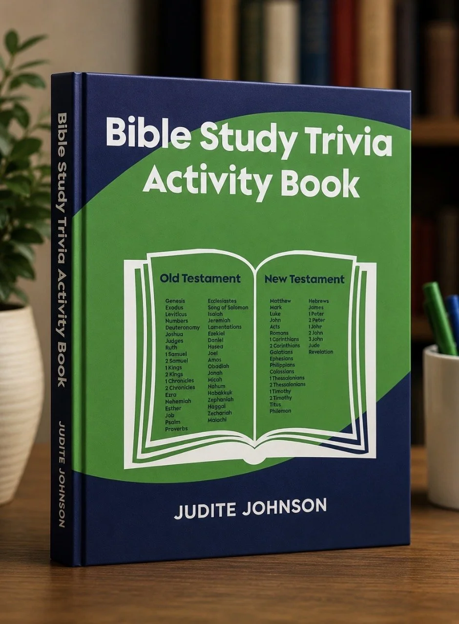 Bible Study Trivia Activity Book