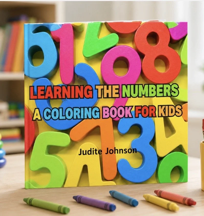 Learning The Numbers A Coloring Book for Kids