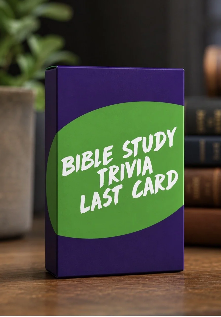 Bible Study Trivia Last Card