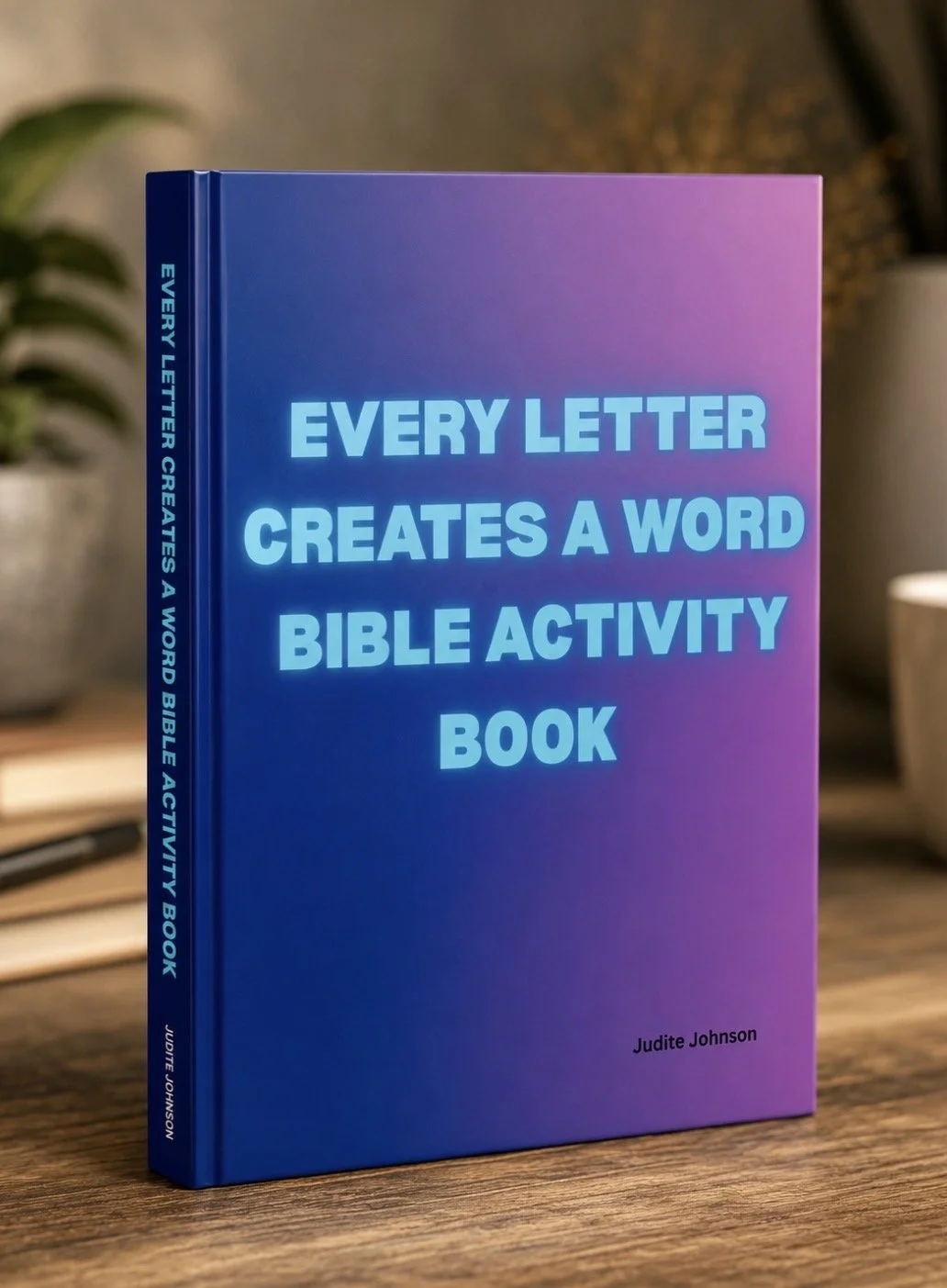 Every Letter Creates A Word Bible Activity Book