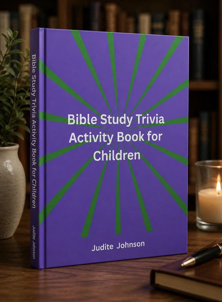 Bible Study Trivia Activity Book for Children