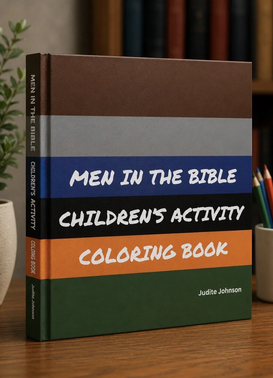 Men in the Bible: Children’s Activity Coloring Book