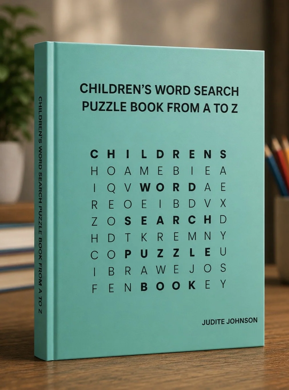 Children's Word Search Puzzle Book from A to Z